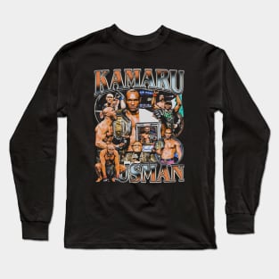 Kamaru Usman Vintage Bootleg Long Sleeve T-Shirt